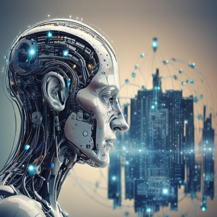 Thumbnail image for CS4804, showing a robot intelligence.